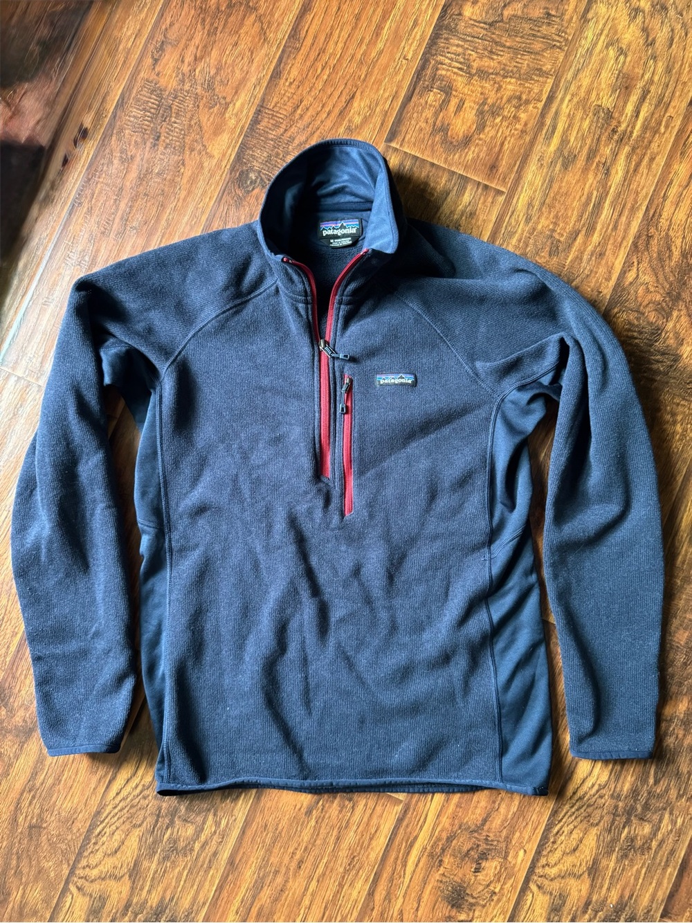 Patagonia Better Sweater 1/4-Zip Fleece Pullover Blue Fleece Medium